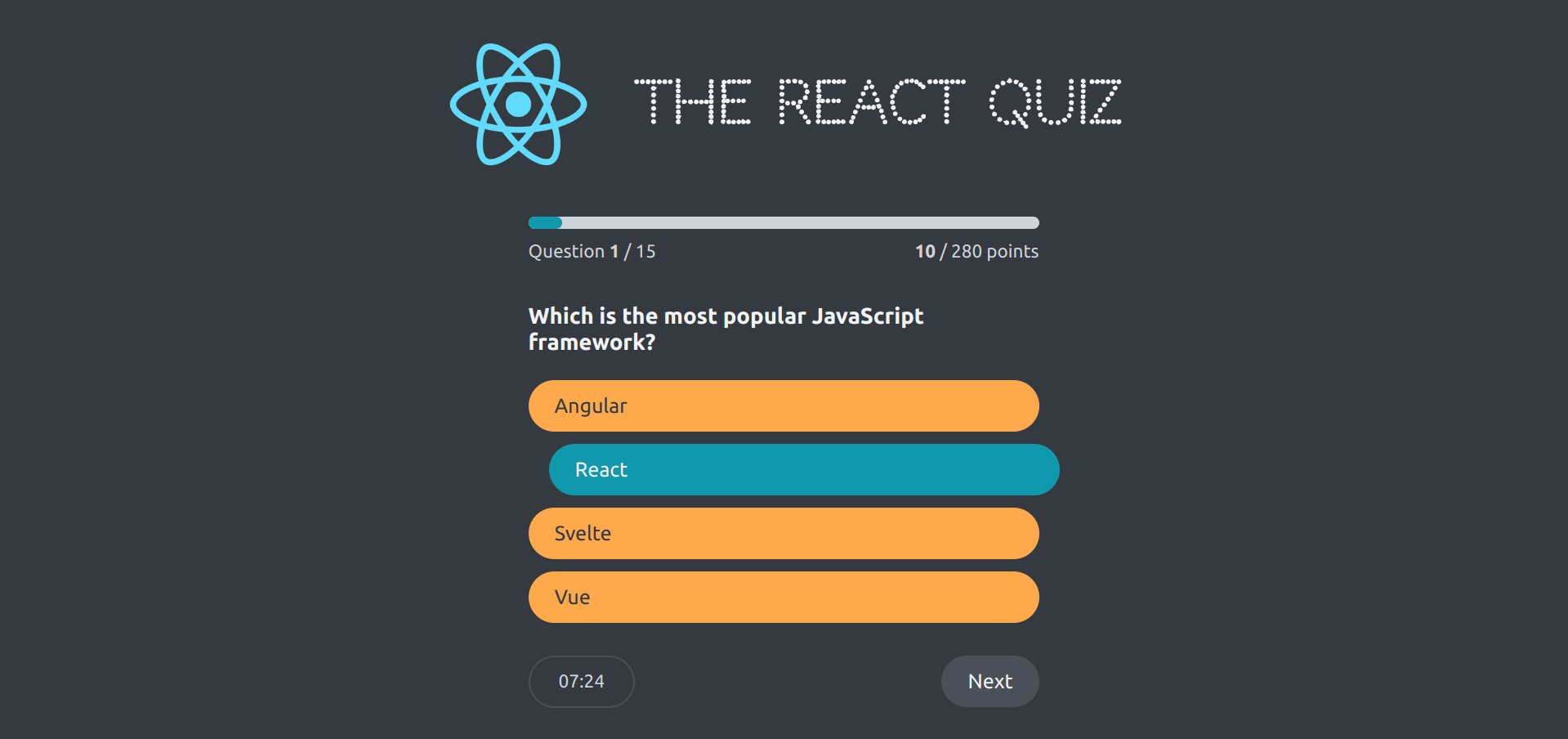React Quiz